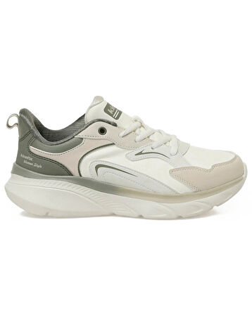 Kinetix Mone Pu W 5Pr Kadın Ekru-Kum-A.Haki (36-40) Sneaker Ayakkabı
