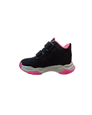 Pepino Kids 1387 Pt. Çocuk (26-30) Siyah-Fosfor-Fuşya Bot
