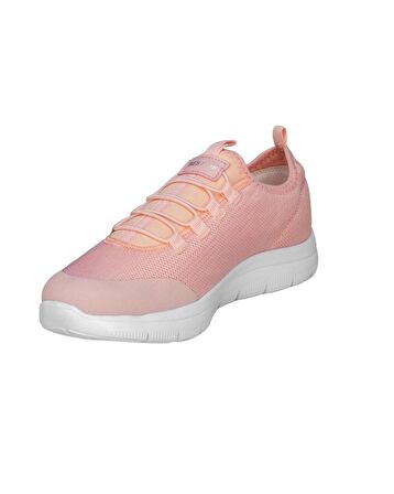 Best Of 044 Kadın Pudra-Beyaz Günlük Spor Ayakkabı