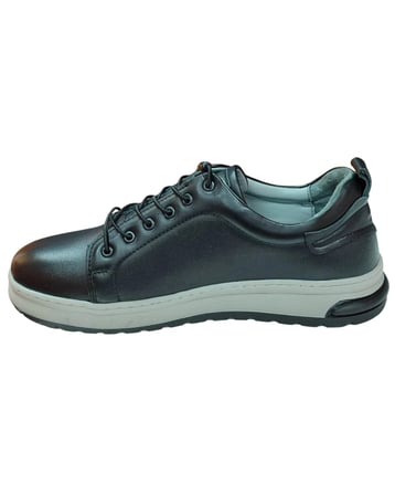 Hullgar 3056 Mdl Erkek Siyah (40-44) Deri Casual Ayakkabı