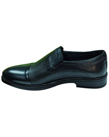 Nevzat Öge 098-Poli Erkek Siyah (40-44) Deri Klasik Ayakkabı