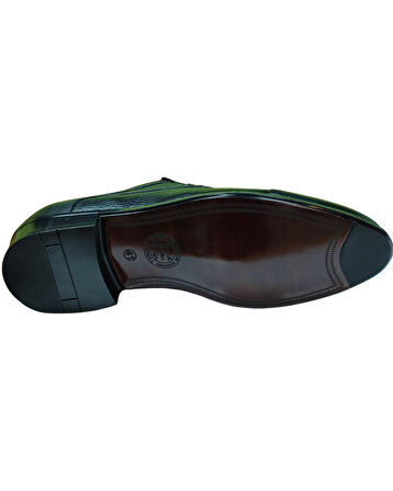 Nevzat Öge 098-Neolit Erkek Siyah (40-44) Deri Klasik Ayakkabı