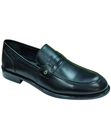 Nevzat Öge 0114-Neolit Erkek Siyah (40-44) Deri Klasik Ayakkabı 