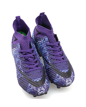 Laliga Air 600 Mdl. Mor-Siyah (36-40) Krampon Futbol Ayakkabı 