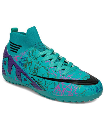 Laliga Air 565 Mdl. Turkuaz-Mor (40-44) Halı Saha Futbol Ayakkabı
