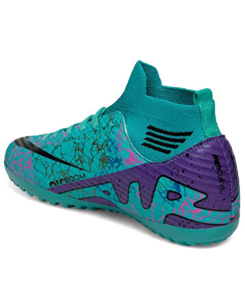 Laliga Air 565 Mdl. Turkuaz-Mor (40-44) Halı Saha Futbol Ayakkabı