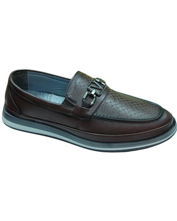 Serhan Ayakkabı 2009 Erkek Kahve (40-44) Deri Casual Ayakkabı 