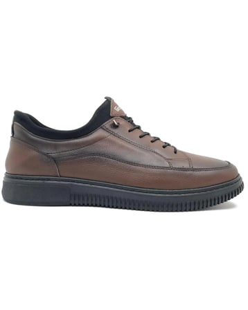 Geppetto 501 Erkek Kahve (40-44) Deri Casual Ayakkabı 