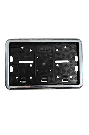 Çerçeveli Motor Plakalık Plaka Altlığı Krom 1 Adet