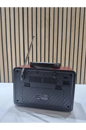 RT-867 Modern Bluetooth Fm-Usb-Tf-Aux Şarjlı Nostaljik Radyo