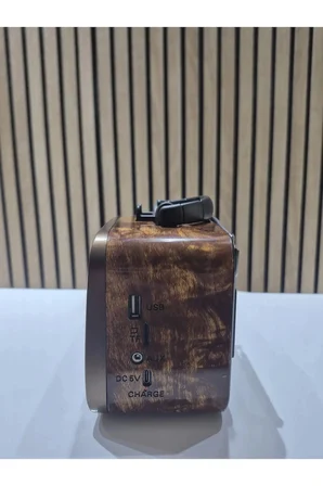 RT-676 Solar Bluetooth Fm-Usb-Tf-Aux Şarjlı Nostaljik Radyo