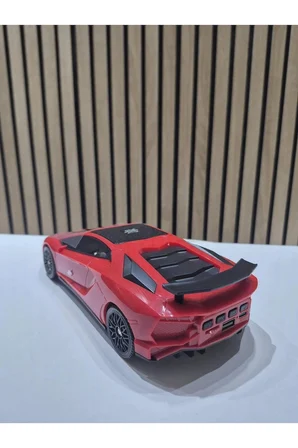 RT-1976 Kırmızı (Red) Arabalı Bluetooth Fm-Usb-Tf-Aux Şarjlı Nostaljik Radyo
