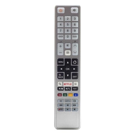 16508 LCD LED KUMANDA TOSHIBA NETFLIX 3D TUŞLU YAZISIZ