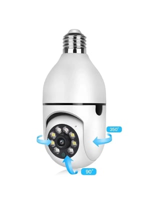 4045 Smart Güvenlik Kamerası Panorama Ampul
