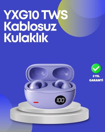 Yxg10 Bluetooth Kulaklık – Cilt Dostu, Uzun Pil, Çift Dil Destekli Akıllı Tasarım