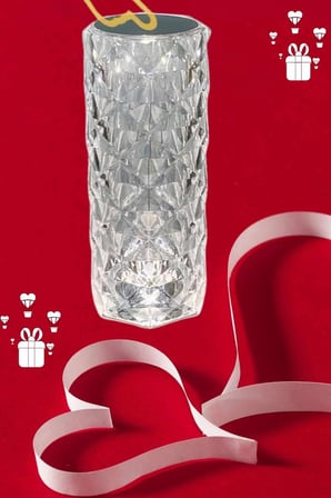 Sevgililer Günü İçin Hediye Kristal Lamba Sevgiliye Hediye USB Şarjlı Gece Lambası (Kopya)