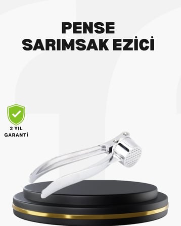 Profesyonel Sarımsak Ezici Sağlam Yapı Ve Rahat Kavrama