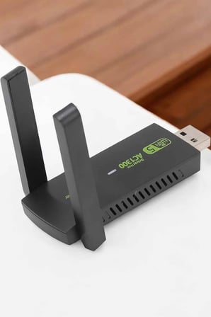 Wifi Alıcı Wifi Adaptörü Usb Girişli 3.0