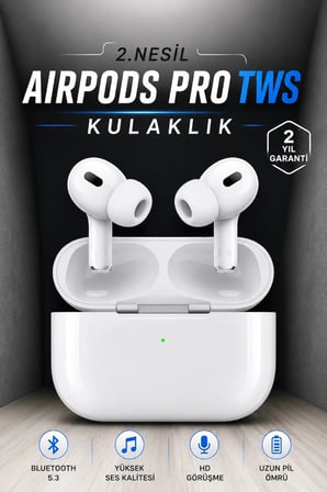 Kablosuz Bluetooth Kulaklık Gürültü Önleme, Su Geçirmez, Mikrofonlu