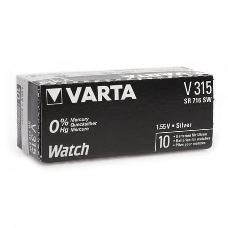 Renata 315 Sr716sw 1.55v Alkalin Saat Pili 10 Adet