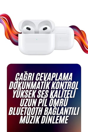 Yeni Nesil Kulak İçi Bluetooth Kulaklık Kablosuz Sesli Asistan