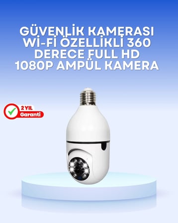 Duy Uyumlu Akıllı Güvenlik Kamerası – Basit Kurulum Ve Net Görüntü