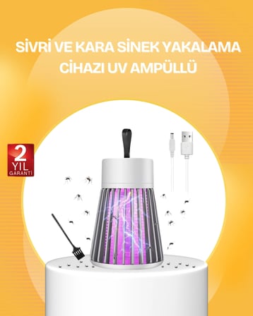 Sessiz Ve Güvenli Sivrisinek Kovucu Lamba