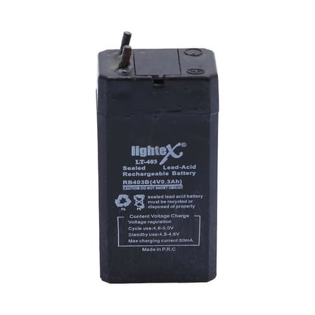 Lightex Lt-403 4v 0.3ah Işıldak Fener Aküsü