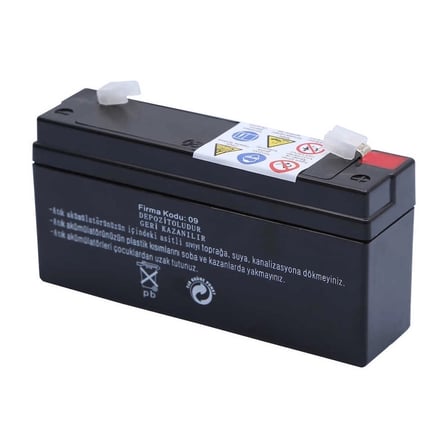 Atex Ax6-3.4 6v 3.4ah Yatay Akü