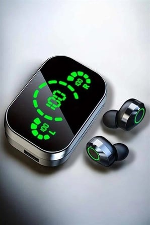 Bluetooth Kulaklık Çift Telefon Desteği Ve Suya Dayanıklı Powerbankli