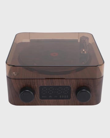 Bluetooth Hoparlörlü Gece Lambası Dijital Saat Ve Ambiyans Işığı Çok Amaçlı