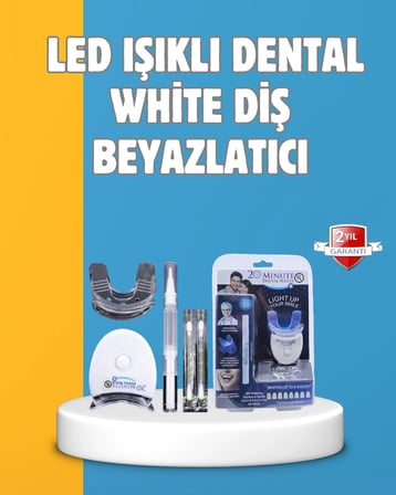Mavi Işık Teknolojisi İle Güvenli Diş Beyazlatıcı Sistem