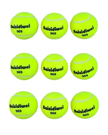 Tenis Topu 9’lu Set Antrenman ve Maç İçin Dayanıklı Toplar