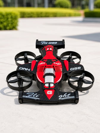 4 Pervaneli Rc Drone Uzaktan Kumandalı 360 Derece Dönüşlü Akrobatik Uçan Oyuncak