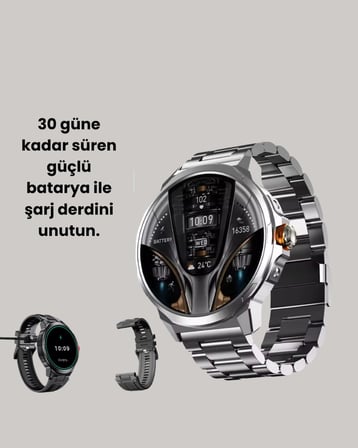 IP68 Su Toz Dirençli SW80 Akıllı Saat Android iOS Uyumlu Yeni Nesil