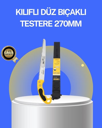 Bahçe Ve Ağaç Budama Testeresi Ergonomik Saplı