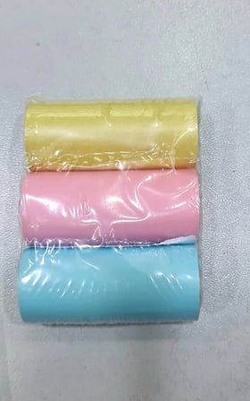 Çocuk Fotoğraf Makinesi Yedek Termal Baskı Kağıdı Renkli (3 Lü Rulo) – 57x25mm