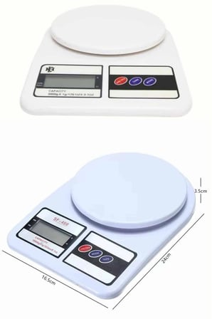 Dijital Hassas 10 Kg Mutfak Terazisi Tartısı Lcd Ekran Mutfak Tartısı
