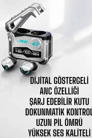 Kulaklığı Bluetooth Bağlantılı Anc Özelliği 5.0 Bluetooth