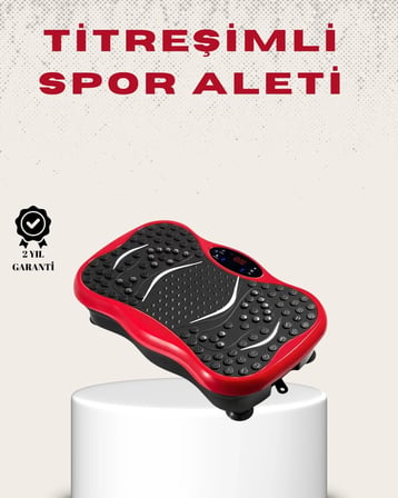 Vücut Sıkılaştırmaya Yardımcı Titreşimli Fitness Platformu