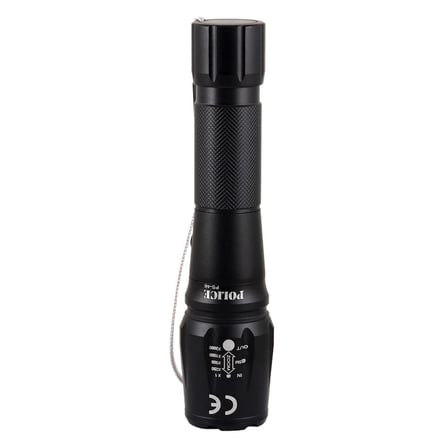 Police Ps-46 Xml6 Led 5 Kademeli Zoomlu Şarjlı El Feneri