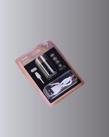 Usb Type-c Şarjlı Aaa Lityum Pil 1000+ Şarj Döngüsü İle Uzun Ömür