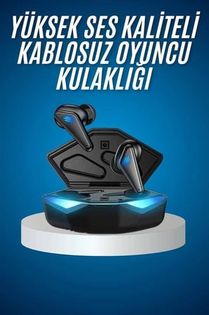 Bluetooth Kulaklık  Kulaklığı Rgb Işıklı Oyunlarda Düşük Gecikme
