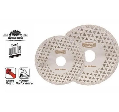 Elektrolize Elmas Kesici Disk - 115 Mm