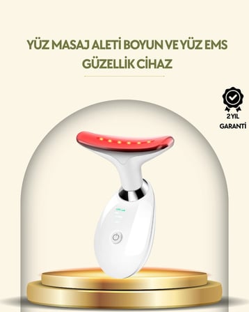 Kompakt Ve Taşınabilir Cilt Bakım Cihazı – 3 Fonksiyonlu, Usb Şarjlı, Led Işıklı Güzellik Aleti