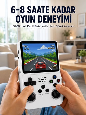 64 GB Retro Oyun Konsolu – Çoklu Emülatör Desteği, Linux Tabanlı Açık Sistem Yeni Nesil