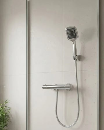 Çok Fonksiyonlu Siyah El Duşu Seti Spiral Hortum Ve Duş Askısı Banyo Duş Başlığı