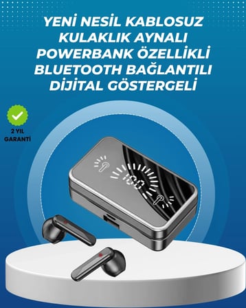Bluetooth 5.4 Kablosuz Kulaklık – Gürültü Engelleme Ve Dokunmatik Kontrol