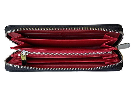 Karbonfiber Zip Cüzdan