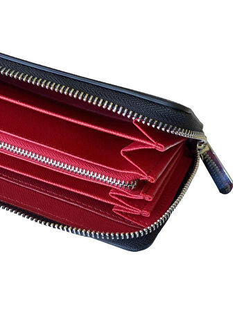 Karbonfiber Zip Cüzdan